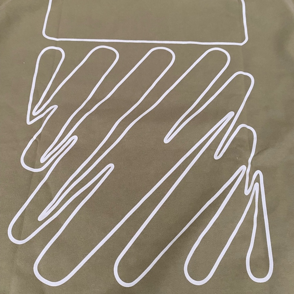 Off White Sweater Medium Men - image 6